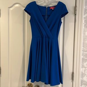 Beautiful Royal Blue Heroines Dress US size S Small/4-6, UK Size 8